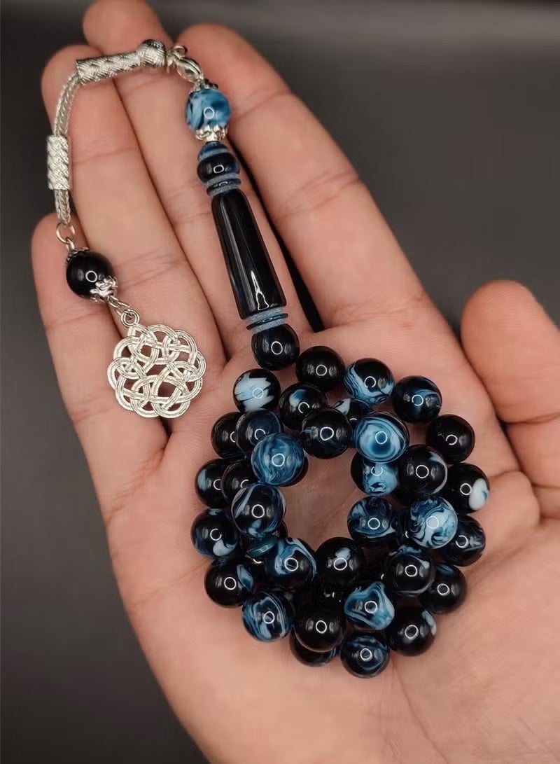 Arabest Prayer Beads (10 mm 45 Beads), High Quality Turquoise Worship Prayer Beads - Image 2